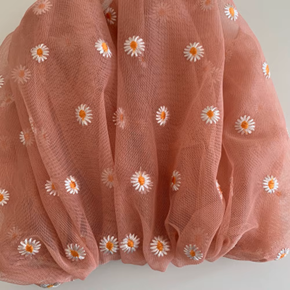 Rose Daisy Daydream Mesh Tote
