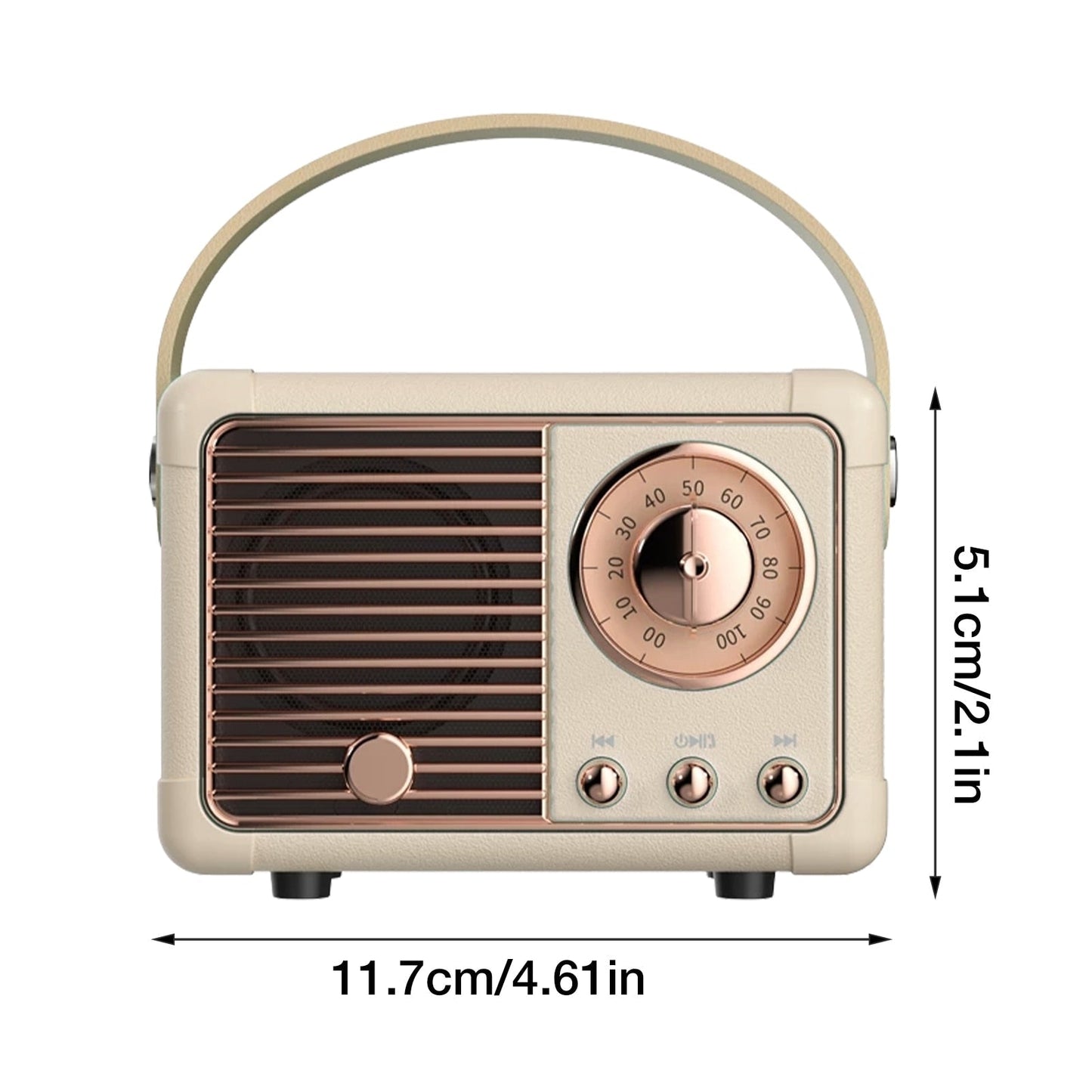 RetroTune Bluetooth Speaker with FM Radio